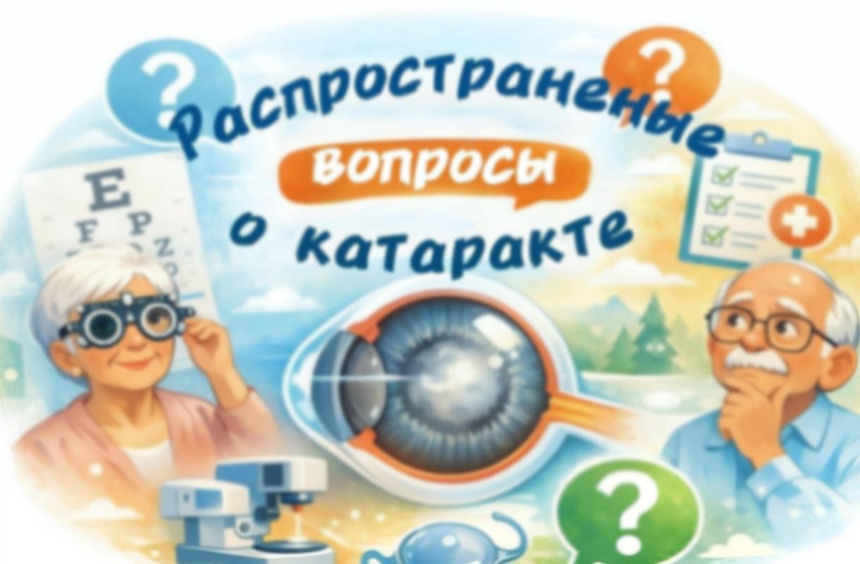 Часто задаваемые вопросы о катаракте