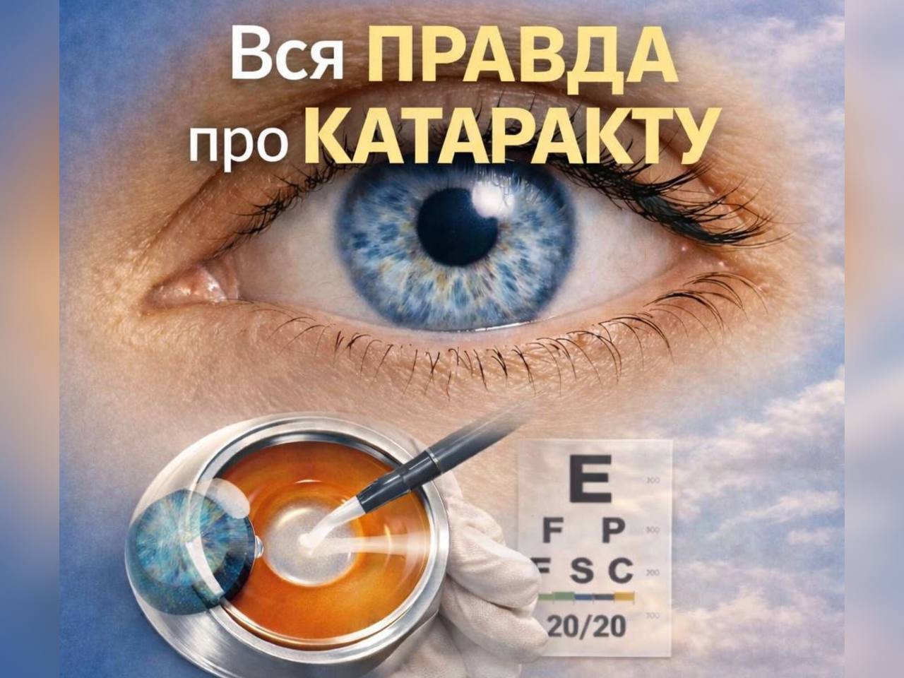 Вся ПРАВДА о КАТАРАКТЕ